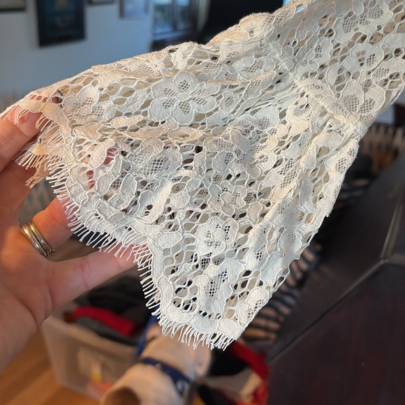 NWOT BLOUSE, off white, size XL - Picture 2 of 4